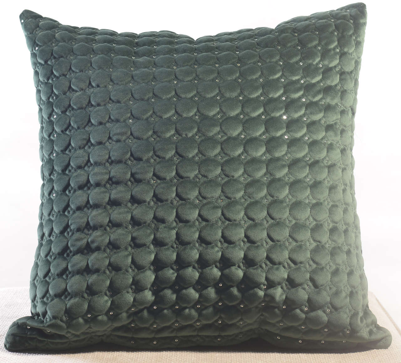 Quilted Velvet Cushion  #CC0025
